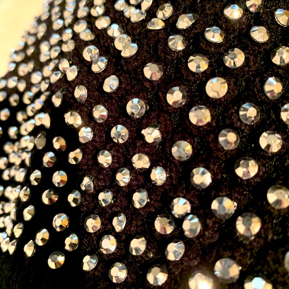 Knit bling Bernie
